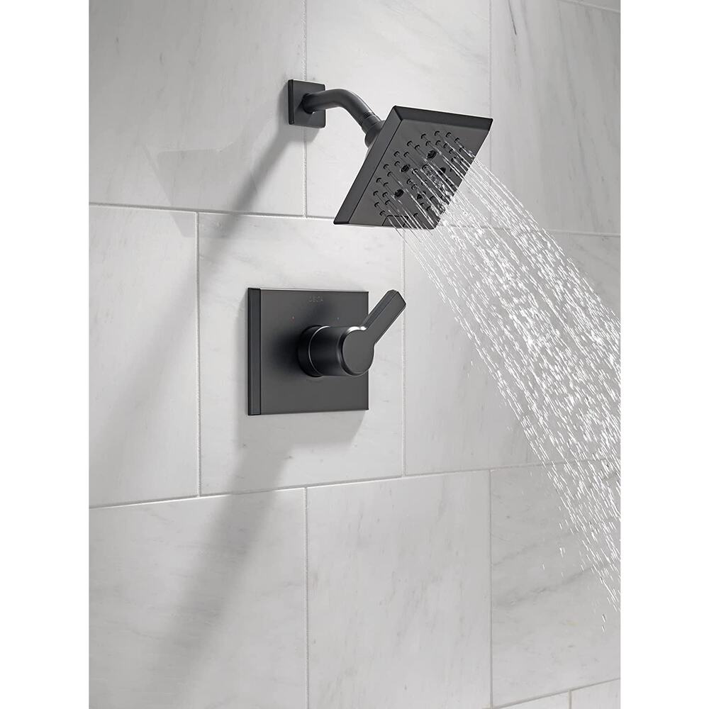 Delta Faucet Pivotal 14 Series Single-Function Shower 5-Spray H2Okinetic Shower - Picture 9 of 10